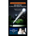 lanterna led superfire l22, 5000lm, 300m, 60w, ip44