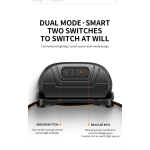 lanterna led pentru cap superfire hl05-k, 120lm, 100m, 500mah, lumina rosie, control miscare