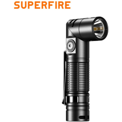 lanterna multifunctionala led supfire g19-s, usb-c, 360lm, 160m, prindere magnetica