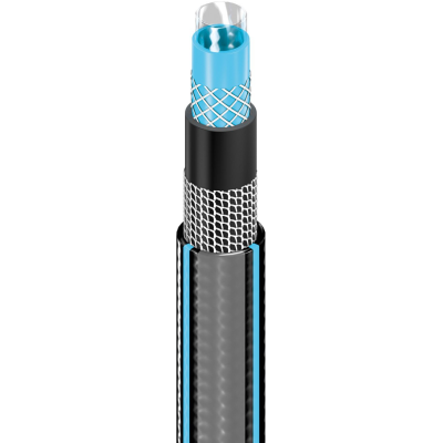 furtun pentru gradina cellfast hobby cu 6 straturi, 1 2  , armat, 25m, protectie uv, antirasucire - resigilat