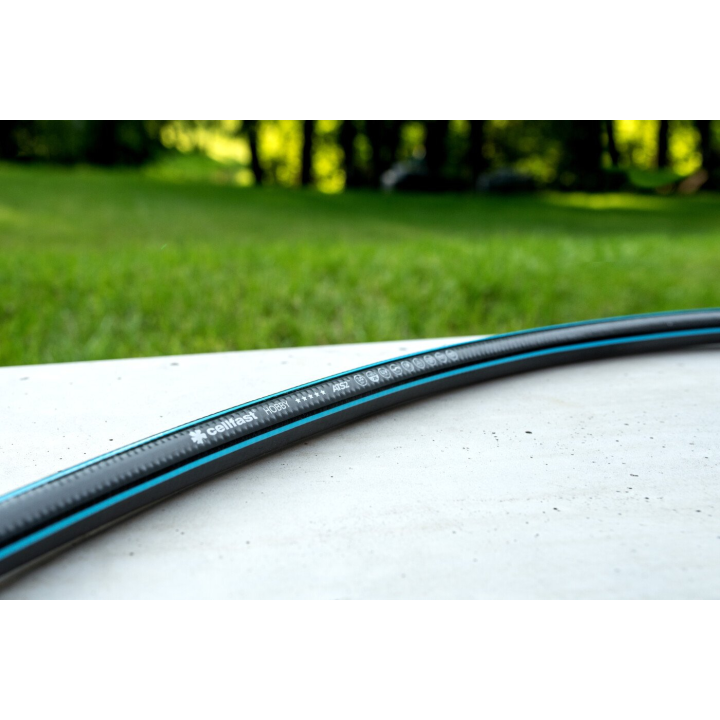furtun pentru gradina cellfast hobby cu 6 straturi, 1 2  , armat, 25m, protectie uv, antirasucire - resigilat