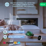 senzor temperatura, umiditate cu detector co2 smart nous e10, zigbee 3.0, ecran led, compatibil alexa google assistant senzor temperatura, umiditate cu detector co2 smart nous e10, zigbee 3.0, ecran led, compatibil alexa google assistant