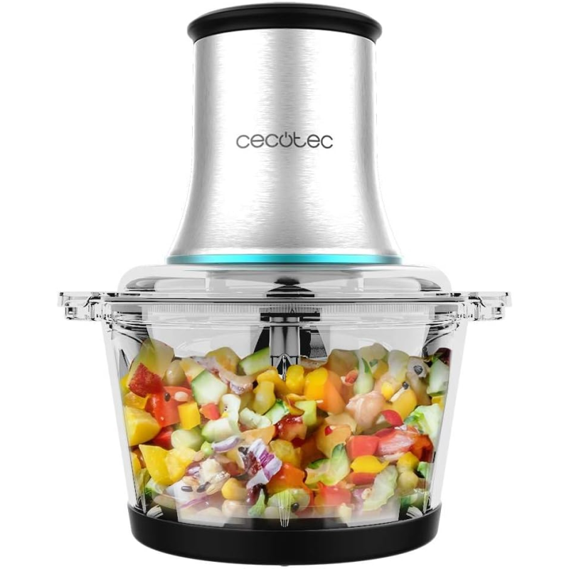 tocator cecotec chopbeat 2000, 500w, 4 lame inox, vas 500g, 2 viteze - resigilat