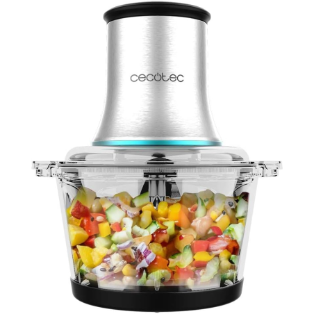 tocator cecotec chopbeat 2000, 500w, 4 lame inox, vas 500g, 2 viteze - resigilat