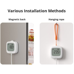 senzor inteligent sonoff snzb-02ld, zigbee 3.0 ,   temperatura, umiditate si lumina