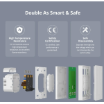 intrerupator inteligent sonoff m5-1c-80w, 1 canal, 10a, matter, alb