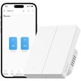 intrerupator inteligent sonoff zbm5-2c-80w ,zigbee, 2 canale, 10a
