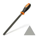 pila de precizie pt. metale - profil triunghiular- dantura incrucisata - medium