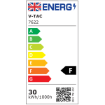 Plafoniera Led 30w Ip44 4000k Alb Neutru - Alb