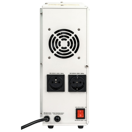 UPS sinus pro 2600E Plus sursa alimentare de urgenta 24/230v (1800/2600w), baterie AGM GEL LIFEPO4 (Neinclusa)