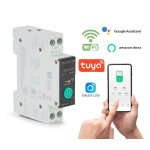 Siguranta Smart WIFI , TUYA, Control La Distanta, Protectie Suprantesiune, Supracurent, Subtensiune, Temperatura, Control Vocal