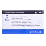 REsigilat - UPS centrala termica undă sinusoidală pura, Stabilizare, 800VA 500W, acumulator extern backup indelungat UPS centrala termica undă sinusoidală pura, funcție de Stabilizare, 800VA 500W, acumulator extern pentru backup indelungat