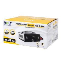 Redresor Încărcător inteligent de baterii SMART BLACK A20 12V / 24V 15A Volt Polonia