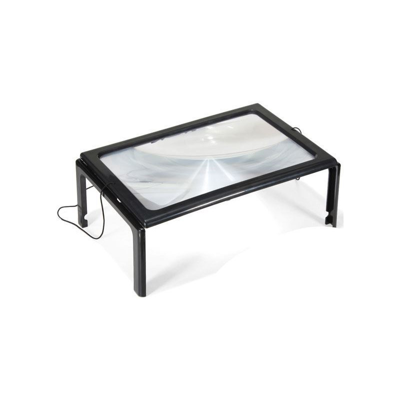 lupa de citit a4 in rama cu lumina led tipa 2121