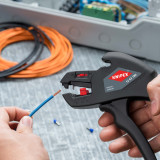 Cleste de dezizolat conductori 0,2 – 6 mm²  KNIPEX ComStrip