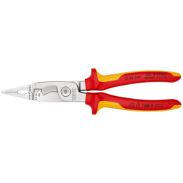 Cleşte multifunctional, 6 in 1pentru electrician, VDE , Knipex 13 86 200