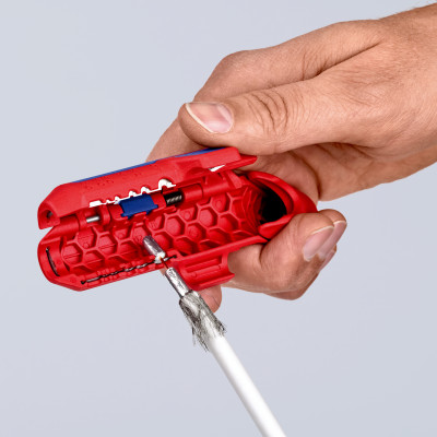 KNIPEX ErgoStrip® Unealta de dezizolare universala , Decablator Dezizolator