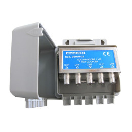 Amplificatoare Splittere Filtre TV, Emme Esse 83199CE, pentru catarg, intrare 4xUHF pentru furnică. cvadruplet -1, dioda.ro