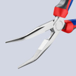 Clește plat-rotund cu tăiș