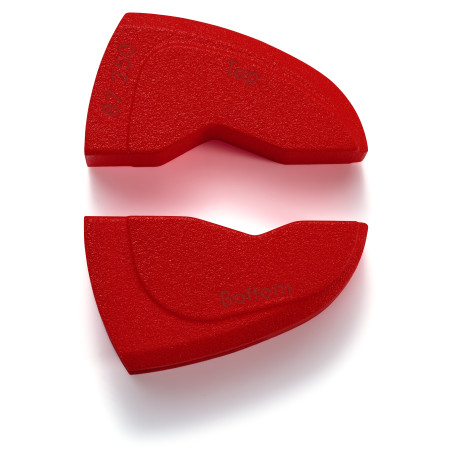 3 perechi de fălci de plastic pentru toate modelele 87 XX 250 mm (modelele din 2007)