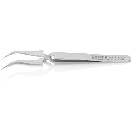 Pensetă de precizie cu fălci încrucișate