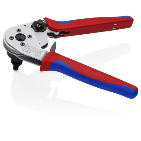 Clește de sertizare cu patru mandrine pentru contacte DEUTSCH