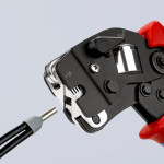 clește de sertizat ferule, cu autoreglaj