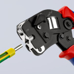 clește de sertizat ferule, cu autoreglaj