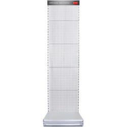 Perete din panouri perforate, fără lampă