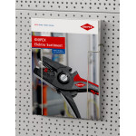 suport pentru prospecte, pentru perete din panouri perforate