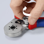 clește de sertizat ferule, cu autoreglaj