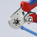 clește de sertizat ferule, cu autoreglaj