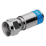 Conector de compresie F