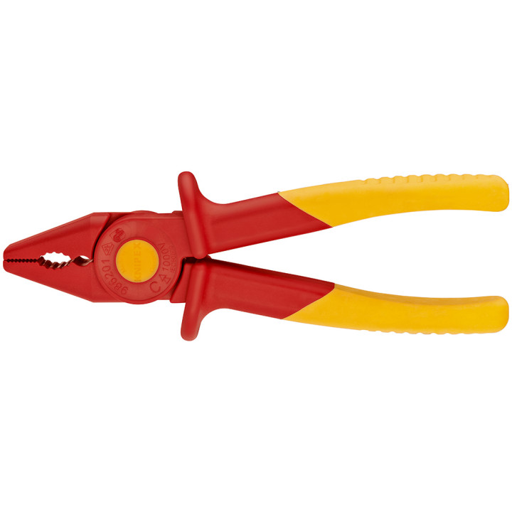 Clește KNIPEX Izolat din Plastic pentru Montaj Contoare, VDE-40°C Pentru montajul și blocarea contoarelor. Clasa C
