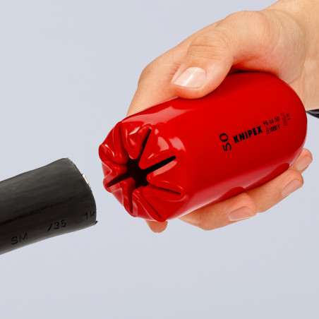 piesă terminală cu autoprindere