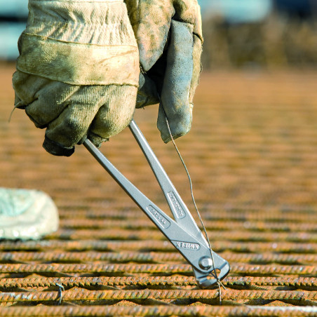 Clește de Forță KNIPEX 99 14 250 pentru Fierari-Betoniști, Efort Redus,Tăișuri călite suplimentar