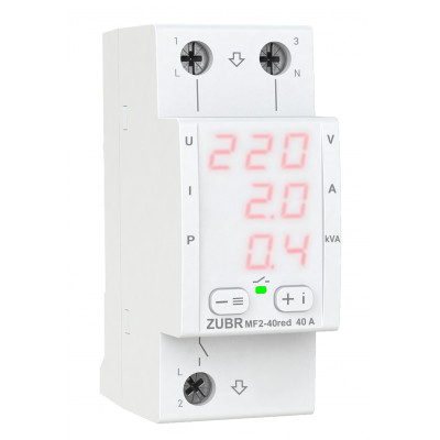 
                
    releu de protectie tensiune si control al curentului, zubr, monofazat, mf2-40
            