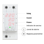 
                
    releu de protectie tensiune si control al curentului, zubr, monofazat, mf2-40
            