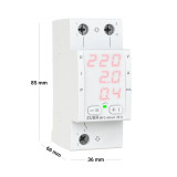 
                
    releu de protectie tensiune si control al curentului, zubr, monofazat, mf2-40
            
