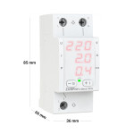 
                
    releu de protectie tensiune si control al curentului, zubr, monofazat, mf2-40
            