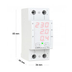 
                
    releu de protectie tensiune monofazat, zubr mf2-50, 50a
            