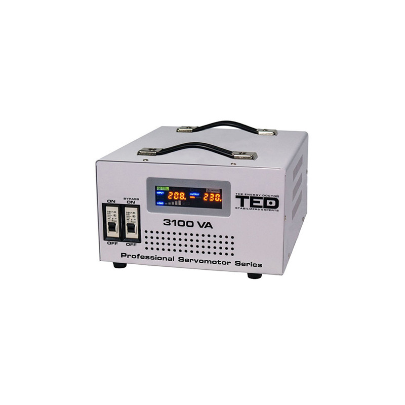 stabilizator tensiune servomotor 3100va ted electric stabilizator tensiune servomotor 3100va ted electric