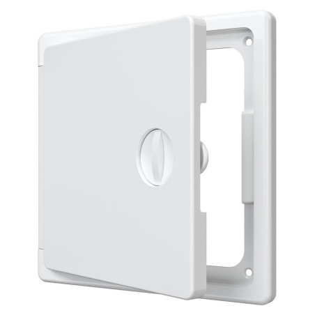 usita de vizitare si acces venteurope lt1515p, 150x150 mm, grosime 10 mm, plastic abs, montaj cu suruburi