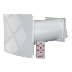 Ventilator venteurope cuper125, recuperare de caldura, filtru g3, alb, 200x200x423mm