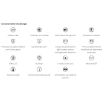Ventilator venteurope cuper125, recuperare de caldura, filtru g3, alb, 200x200x423mm