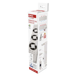 ventilator pod radiator mono, bily