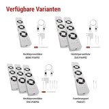 ventilator pod radiator duo, bily