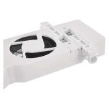 ventilator pod radiator duo, bily