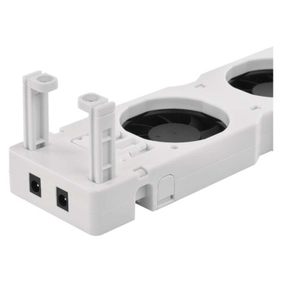 ventilator pod radiator duo, bily