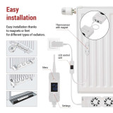 ventilator pod radiator trio, bily